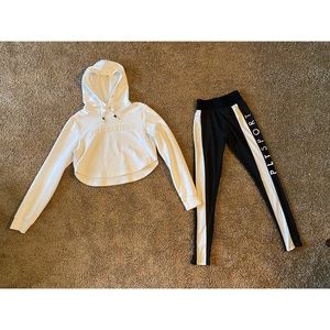 PRETTYLITTLETHING activewear set (hoodie&leggings)